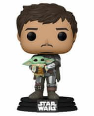 Funko POP: Star Wars Mandalorian - Mando Holding Child figurica (#461)