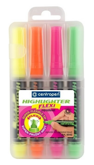 Centropen Flexi neonski osvetljevalci 4ks