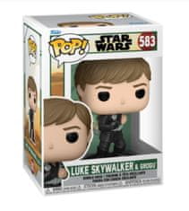 Funko POP: Star Wars - Luke Skywalker and Grogu figurica (#583)