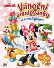 Jiri Models Božična pobarvanka z nalepkami Minnie