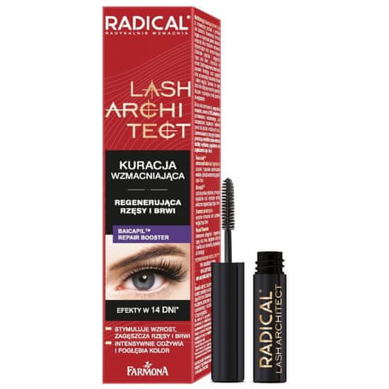 shumee Radical Lash Architect krepilna nega za regeneracijo trepalnic in obrvi 5 ml