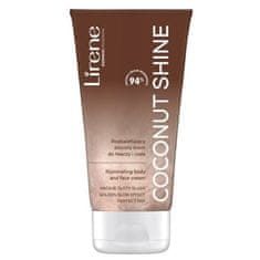 shumee Perfect Tan osvetljujoča zlata krema za obraz in telo Coconut Shine 150 ml