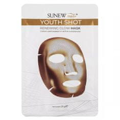 shumee Youth Shot Renewing Glow Mask osvetljevalna sheet maska 25 g