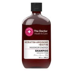 shumee Zdravje &amp; Negovalni šampon za krepitev las Keratin + Arginin + Biotin 355 ml