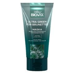 shumee Glamour Ultra Green For Brunettes maska za lase za rjavolaske 150 ml