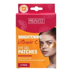 shumee Brightening Vitamin C posvetlitvene gel blazinice za oči z vitaminom C 6 kos.