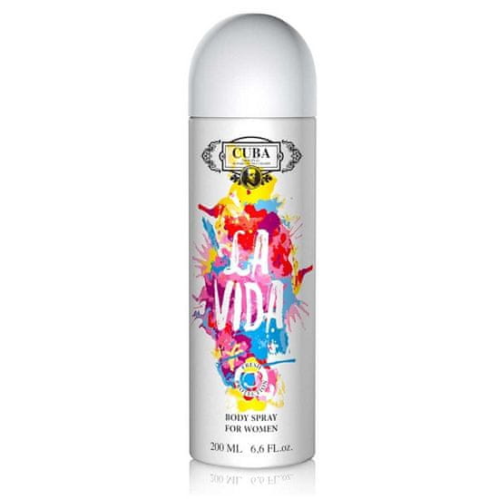 shumee Cuba La Vida For Women deodorant v spreju 200 ml