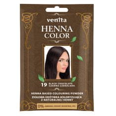 shumee Henna Color zeliščni balzam za barvanje z naravno kano 19 Black Chocolate