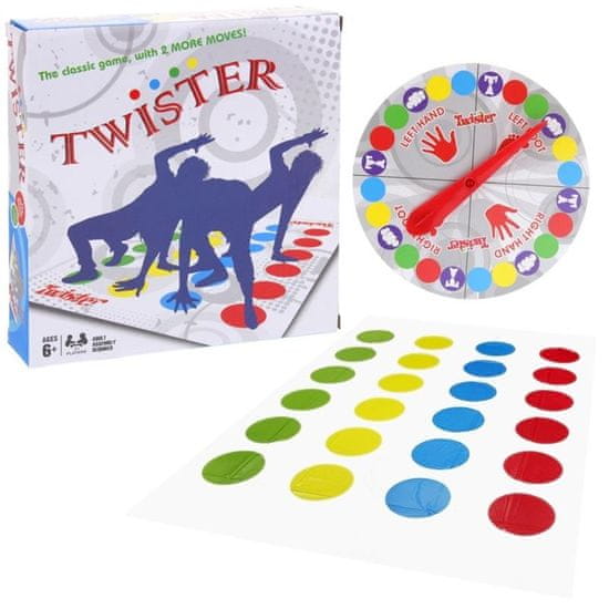 Nobo Kids Družinska arkadna igra Twister Mat Shield