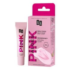 shumee Aloes Pink regeneracijski balzam za ustnice Natural Glow 10 g