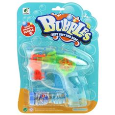Nobo Kids Pištola za milne mehurčke Bubbles - modra