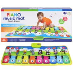 Nobo Kids Glasbena podloga za ples Piano Animals 110 cm