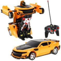 Nobo Kids Auto Transformers Robot Avto 2v1 daljinsko voden RC Bumblebee