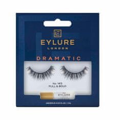 shumee Dramatic Lashes umetne trepalnice z lepilom učinek dvojnega volumna št. 143