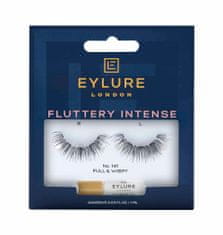 shumee Fluttery Intense Lashes umetne trepalnice z lepilom učinek dvojnega volumna št. 141