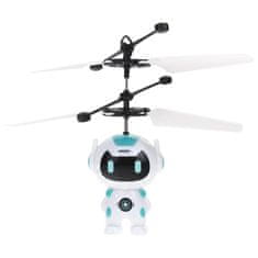 Nobo Kids Leteči robot, ročno voden dron, bel