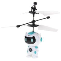 Nobo Kids Leteči robot, ročno voden dron, bel