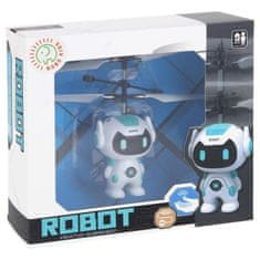 Nobo Kids Leteči robot, ročno voden dron, bel