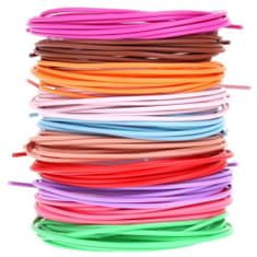 Nobo Kids Filament 3D pisala za ponovno polnjenje 10 kosov PCL 1,75 mm/3 m