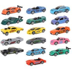Nobo Kids Zračne vzmeti Toy cars Set 16 kosov. Kovinski avtomobili