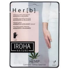 shumee Popravilo &amp; Sproščujoče roke &amp; Nail Mask obnovitvena in sproščujoča sheet maska za roke in nohte Cannabis 2x8g