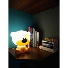 Nobo Kids Otroška LED nočna lučka Teddy Bear - rumena