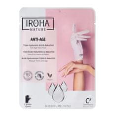 shumee Anti-Age Hand Mask maska za roke proti staranju v obliki rokavic Triple Hyaluronic Acid &amp; Bakuchiol 2 x 9 ml