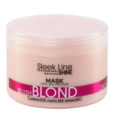 shumee Sleek Line Blush Blond Mask maska za blond lase s svilo 250 ml