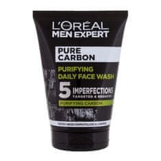 shumee Men Expert Pure Carbon gel za umivanje obraza proti nepravilnostim 100 ml