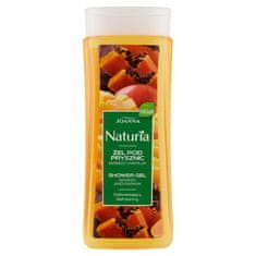 shumee Naturia osvežujoč gel za prhanje Mango in papaja 300 ml