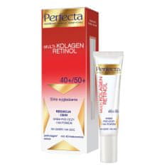 shumee Multicollagen Retinol krema za zmanjšanje temnih kolobarjev okoli oči in vek 40+/50+ 15 ml