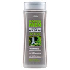 shumee Power Men Active gel za tuširanje 4v1 300 ml