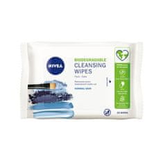 shumee Biodegradable Cleansing Wipes biorazgradljivi 3v1 osvežilni robčki za odstranjevanje ličil 25 kos.