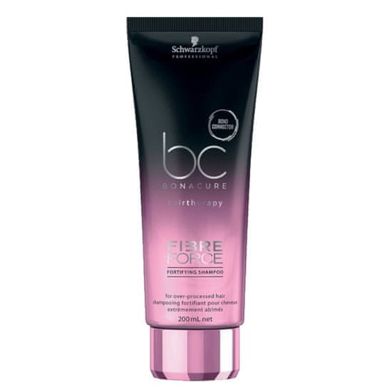 shumee BC Bonacure Fibre Force Fortifying Shampoo krepilni šampon za poškodovane lase 200 ml