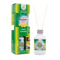 shumee Special Kitchen Odor Neutralizer Reed Diffuser dišeče palčke Limona in zelišča 100 ml