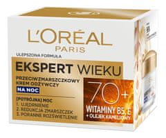 shumee Age Expert 70+ hranilna nočna krema proti gubam 50 ml