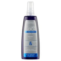 shumee Ultra Color System pršilo za izpiranje za sive blond in posvetljene lase za platinast odtenek Blue 150 ml