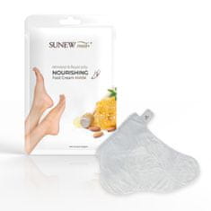 shumee Nourishing Foot Cream Mask vlažilna maska za noge v obliki nogavic z mandlji in matičnim mlečkom