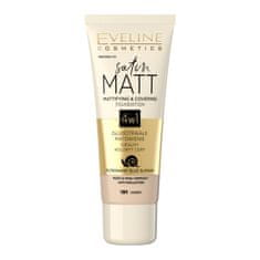 shumee Satin Matt Foundation 101 Ivory matirajoča podlaga za obraz 30 ml