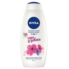 shumee Tuš &amp; Tekočina za kopel in gel za prhanje 2v1 Care&amp;Relax 750ml