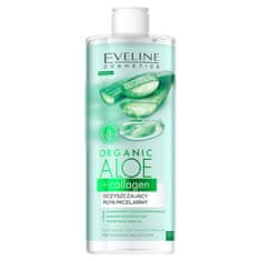 shumee Organic Aloe + Collagen čistilni micelarni fluid 3v1 500 ml