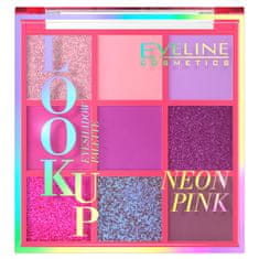 shumee Look Up paleta 9 senčil za oči Neon Pink 10,8 g