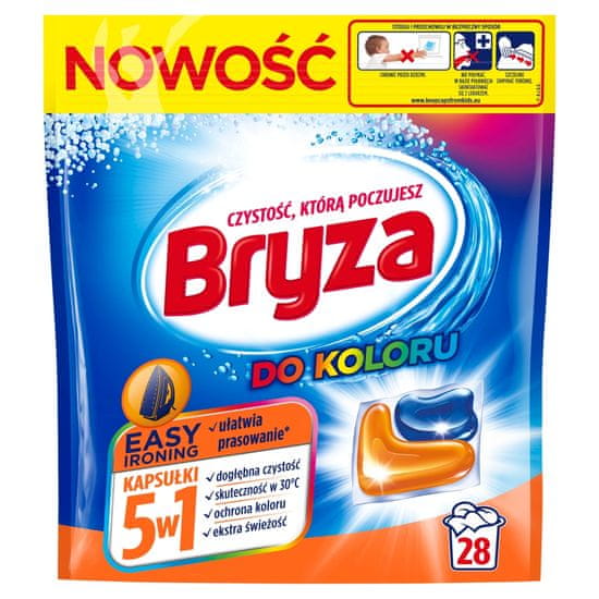 shumee Kapsule za barvno perilo Easy Ironing 5v1 28 kos