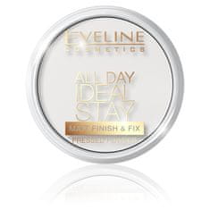 shumee All Day Ideal Stay Matt Finish & Fix Pressed Powder matirajoči in fiksirni puder za obraz 60 White 12 g