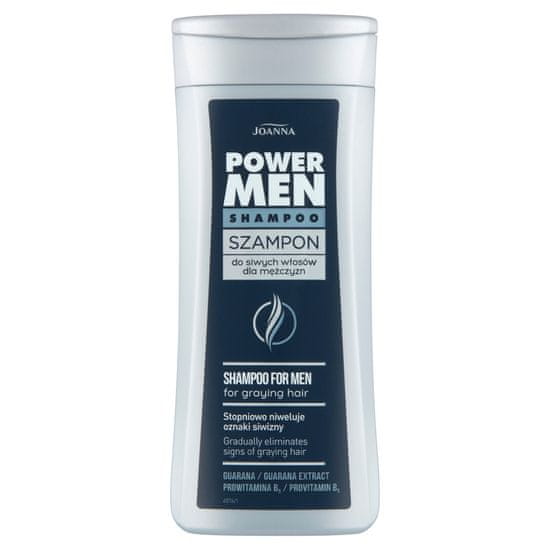 shumee Power Men šampon za sive lase za moške 200 ml