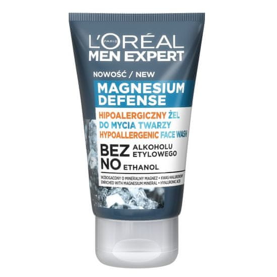 shumee Men Expert Magnesium Defense hipoalergenski gel za umivanje obraza 100 ml