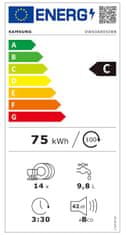 Samsung DW60A8050BB/EO vgradni pomivalni stroj