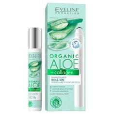 shumee Organic Aloe + Collagen vlažilni modelirni roll-on kontur oči 15 ml