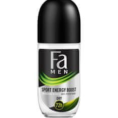 shumee Men Sport Energy Boost 72h roll-on antiperspirant z energijsko zelenim vonjem 50 ml