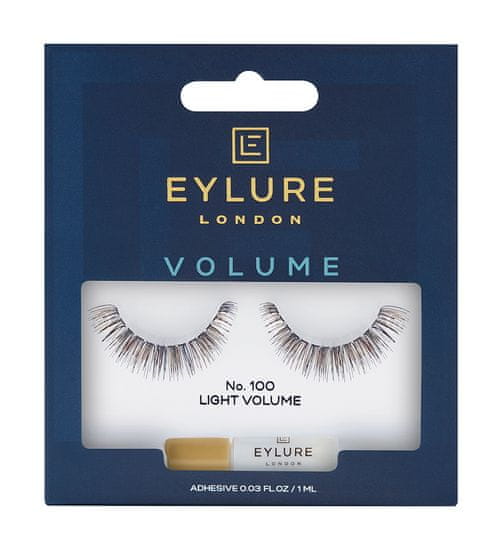 shumee Volume Lashes umetne trepalnice z učinkom zgostitve lepila št. 100